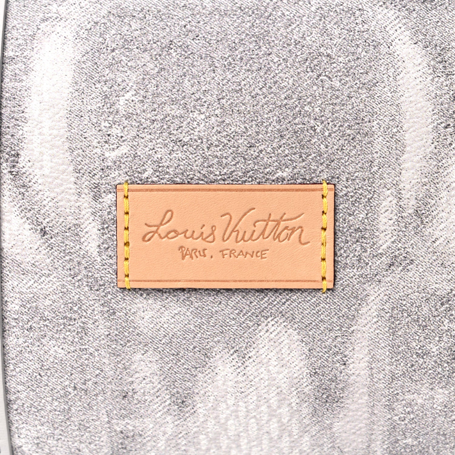Louis Vuitton Damier Salt Keepall Bandouliere 50 Stone Grey 9 of 10