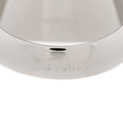 Louis Vuitton Monogram Lock Signet Ring M Silver 4 of 7