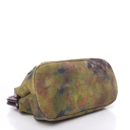 Chanel Washed Toile Graffiti On The Pavements Bowler Khaki Multicolor 4 of 13