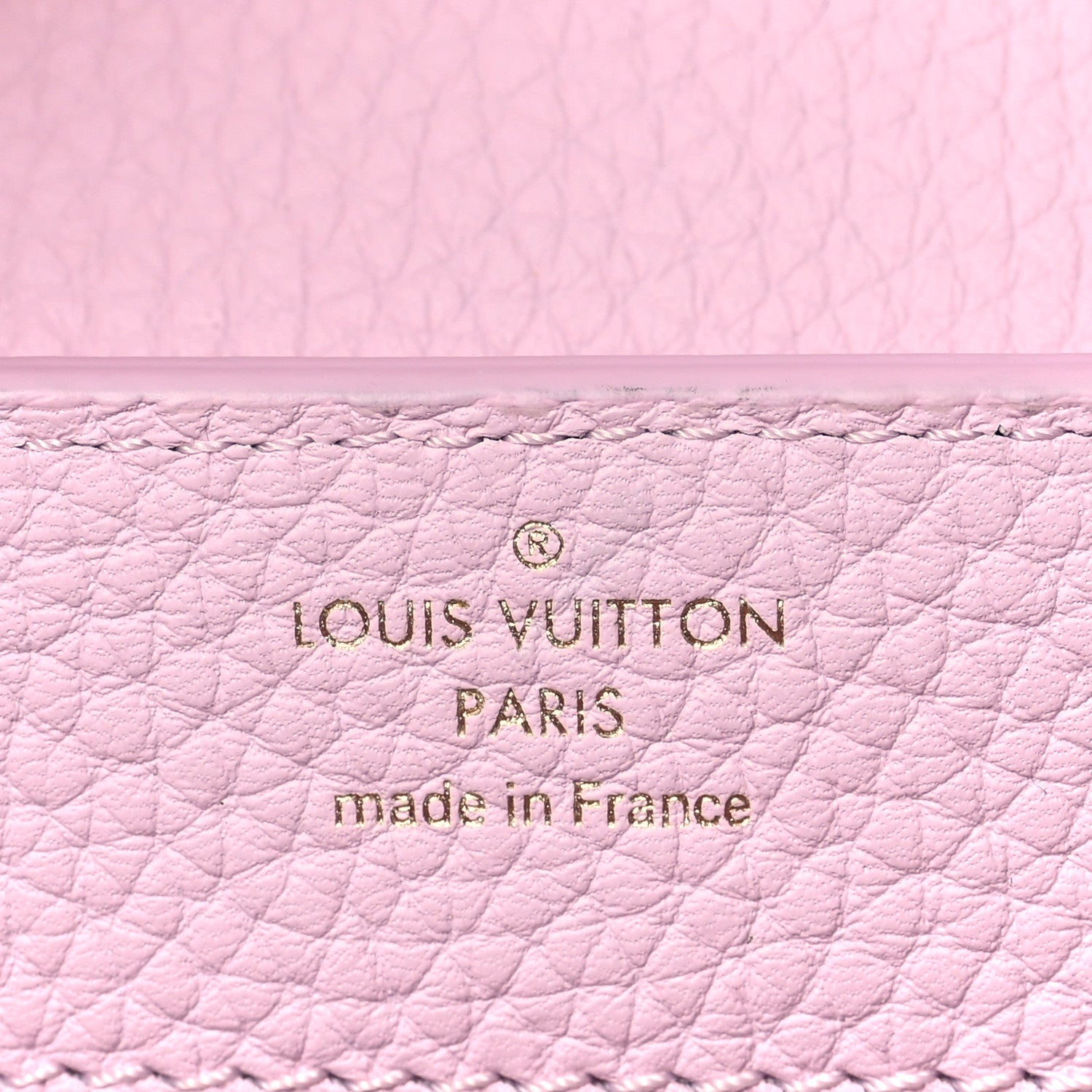 Louis Vuitton Taurillon LV Ski Capucines Mini Pearly Lilac 6 of 10