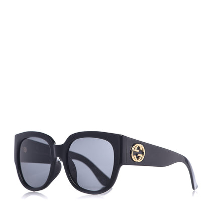 Gucci Acetate Square Frame Sunglasses GG0141S Black 1 of 7