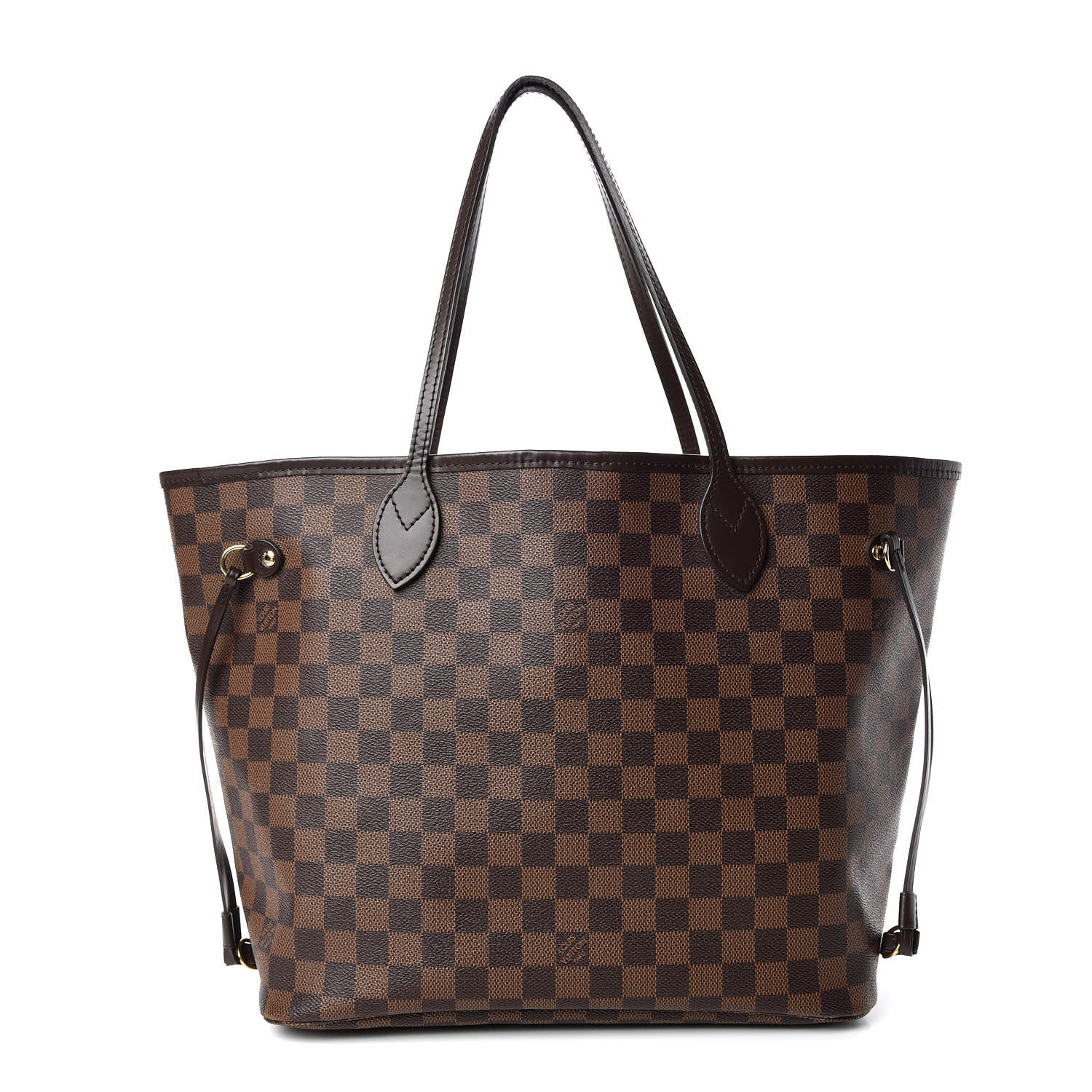 Louis Vuitton Damier Ebene Neo Neverfull MM Rose Ballerine 3 of 18