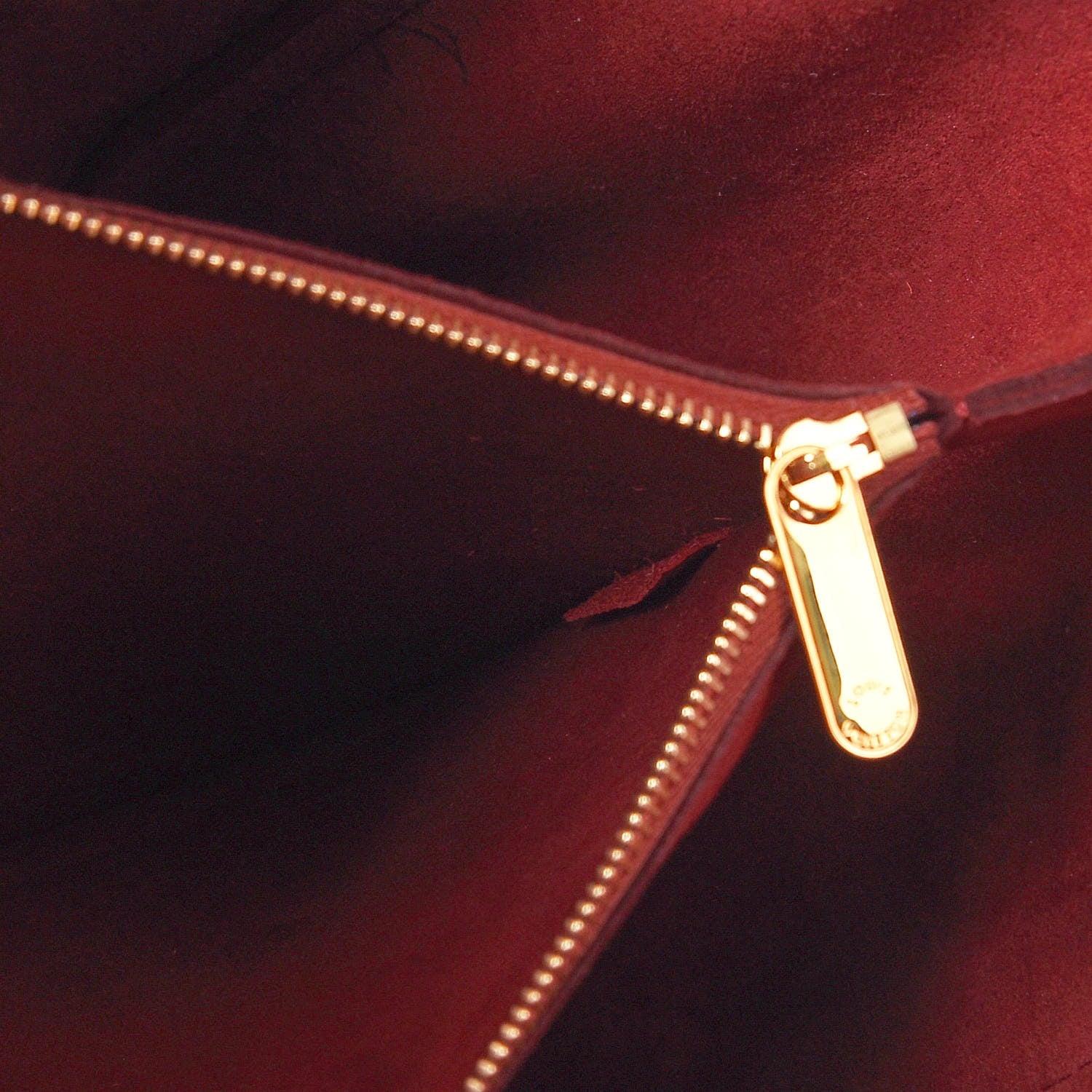 Louis Vuitton Calfskin Monogram Kimono Tote Cherry 7 of 9