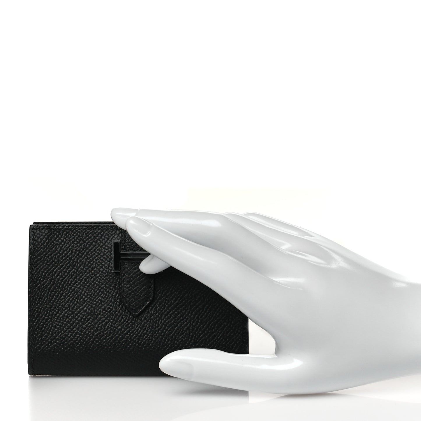 Epsom Monochrome Bearn Card Holder Wallet Black