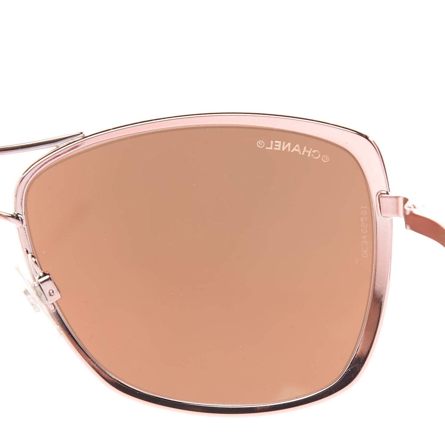 Metal Pilot Summer Sunglasses 4224 Rose Gold