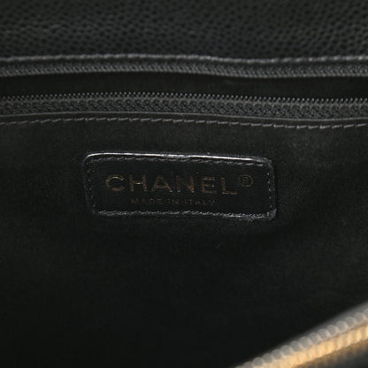 Chanel Caviar Quilted Grand Shopping Tote GST Black 5 of 8