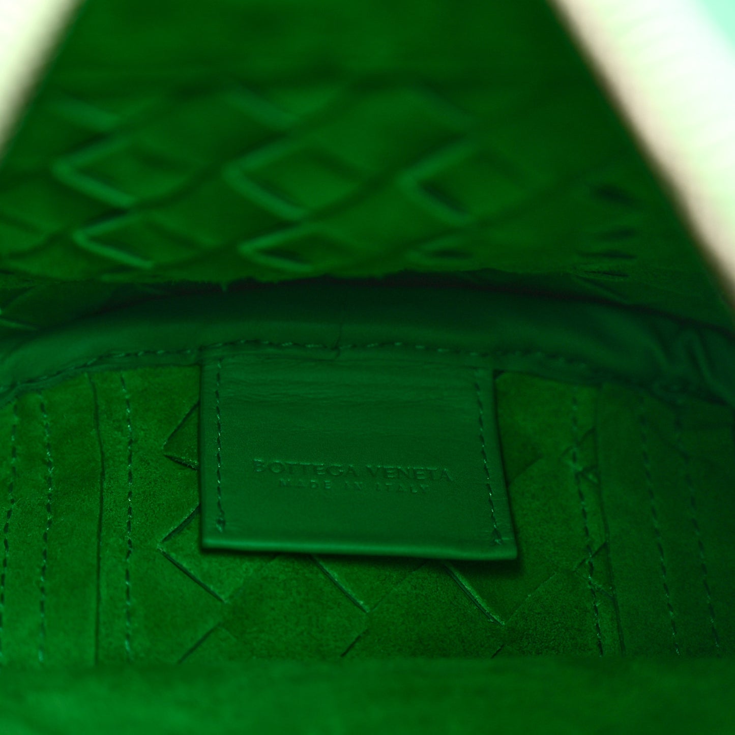 Nappa Intrecciato Large Duffle Bag Parakeet