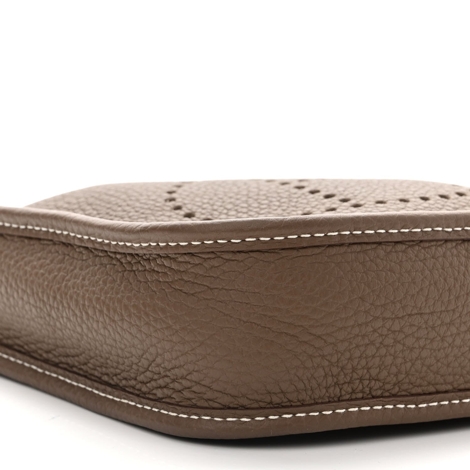 Hermes Taurillon Clemence Amazone Evelyne TPM Etoupe Bleu Indigo 9 of 11