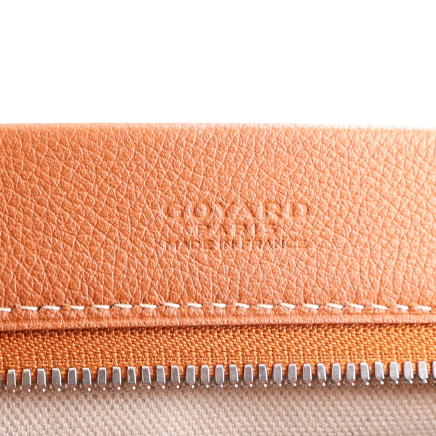 Goyard Goyardine Conti Pouch Black Gold 6 of 9