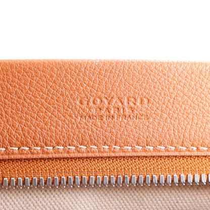 Goyard Goyardine Conti Pouch Black Gold 6 of 9