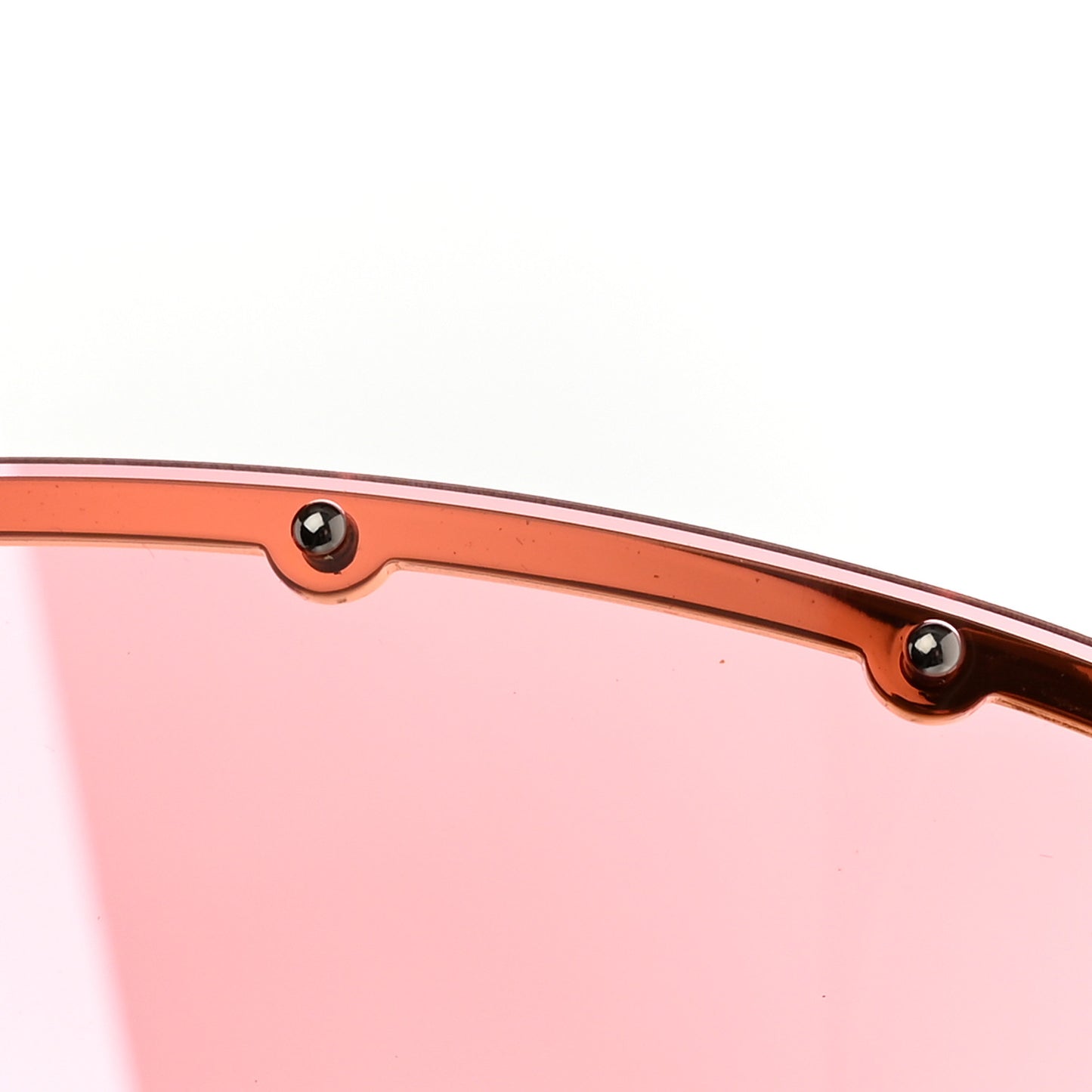 Metal Studded Shield Sunglasses GG1244S Pink