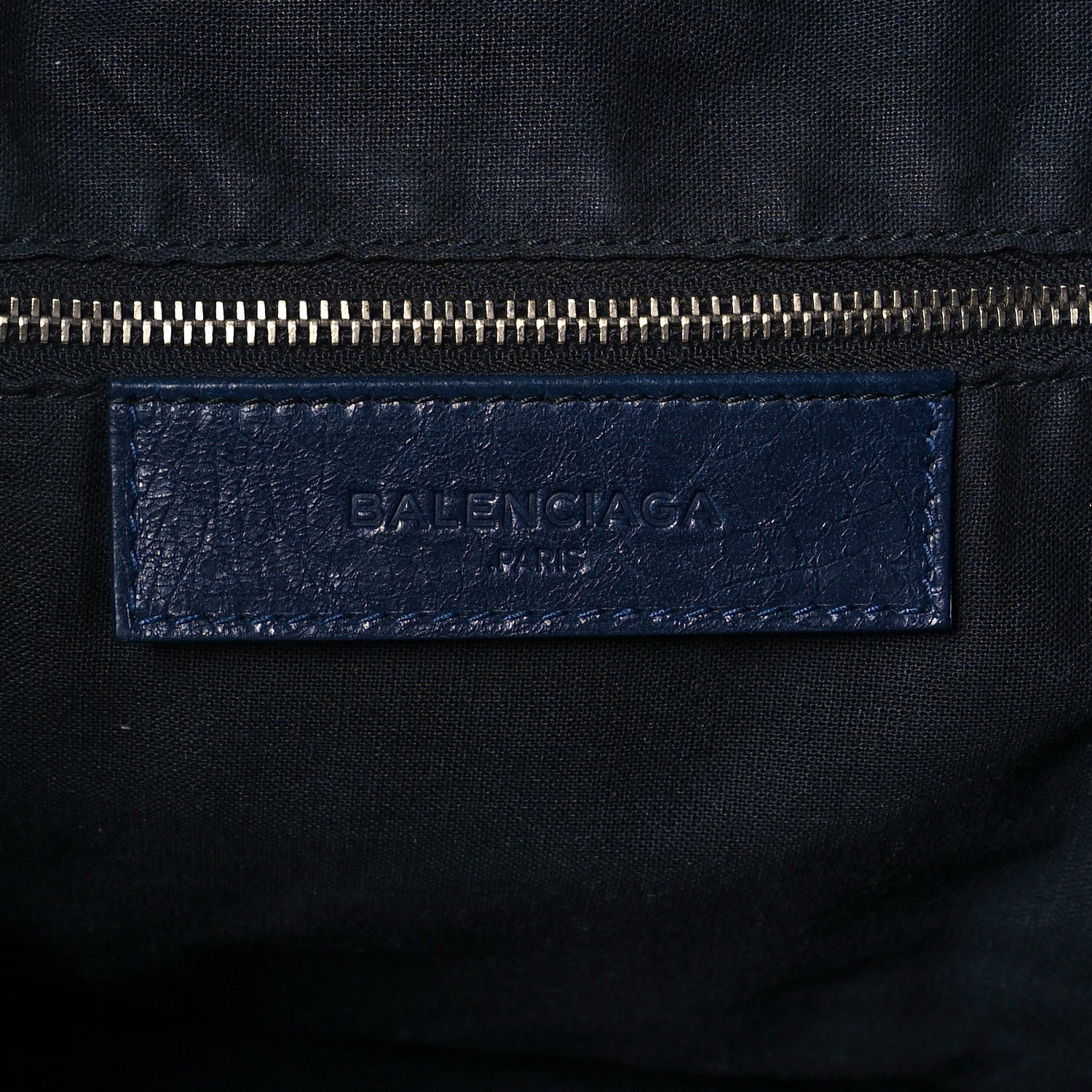 Balenciaga Agneau Classic Hardware S Traveler Backpack Blue Obscur 6 of 12