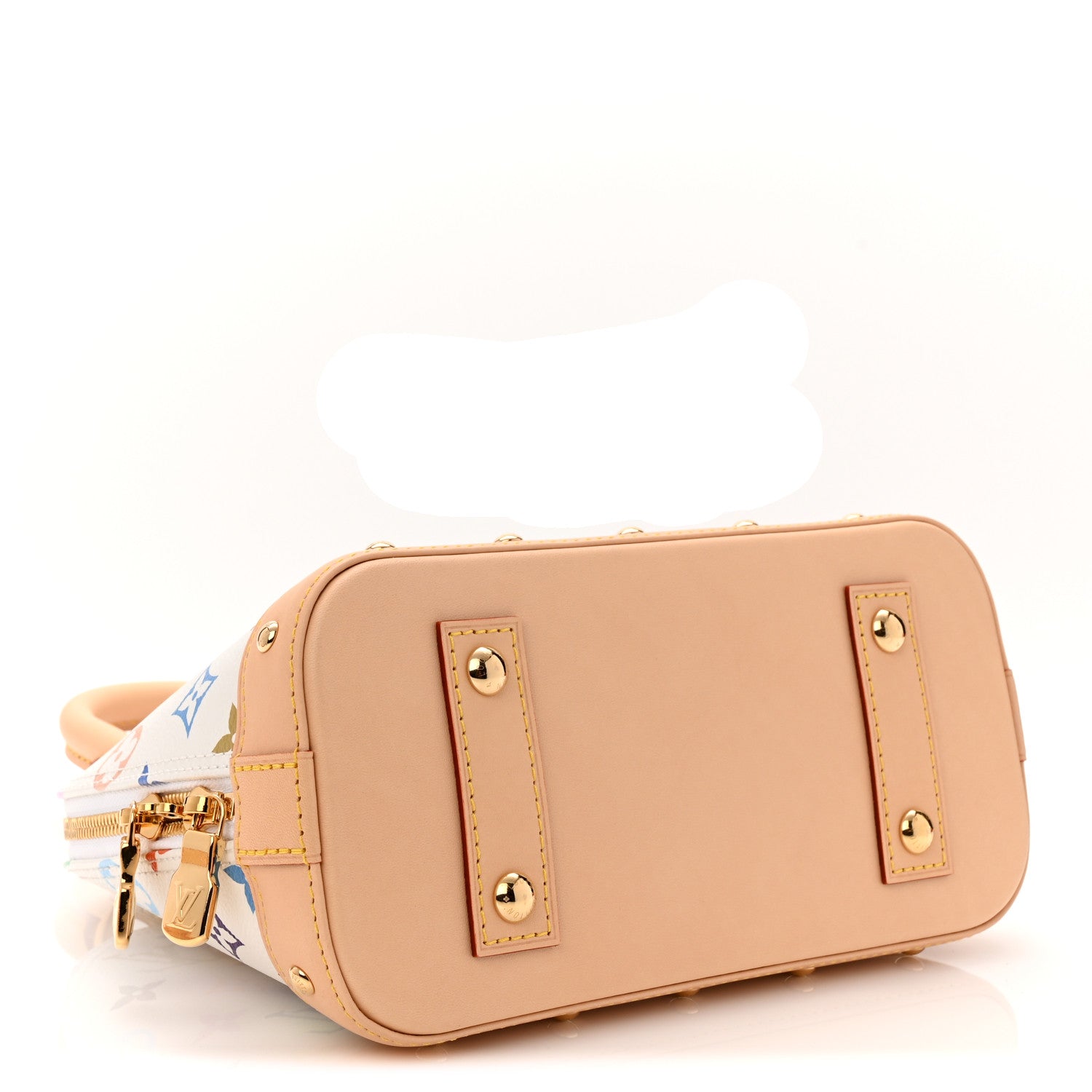 Louis Vuitton LV x TM Monogram Multicolor Alma BB White 4 of 10