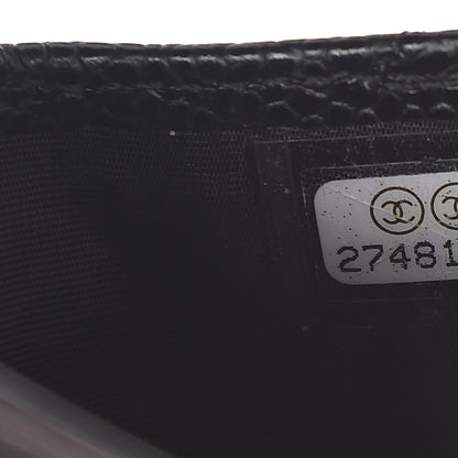 Chanel Caviar Quilted Card Holder Black 8 of 8