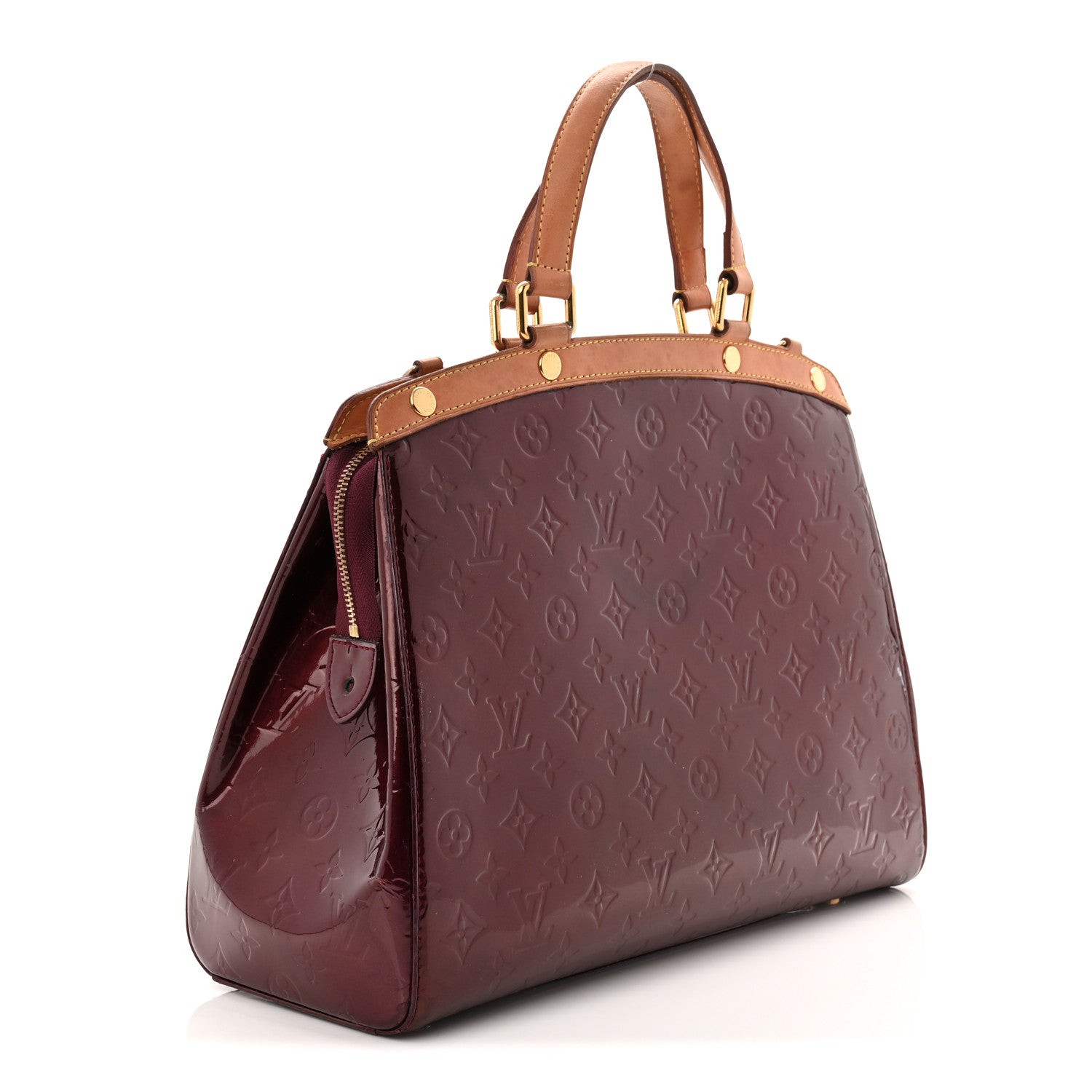 Louis Vuitton Vernis Brea GM Rouge Fauviste 3 of 10
