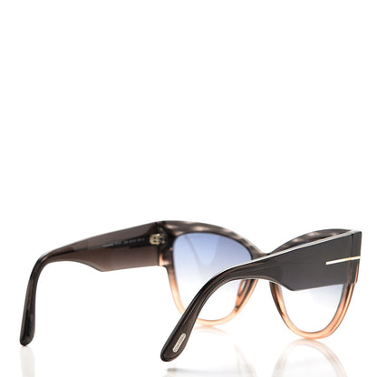Tom Ford Anoushka Sunglasses TF371 Melange Grey Peach 4 of 8