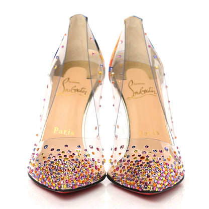 Christian Louboutin PVC Specchio Degrastrass 100 Pumps 35 Metallic Multicolor 2 of 8