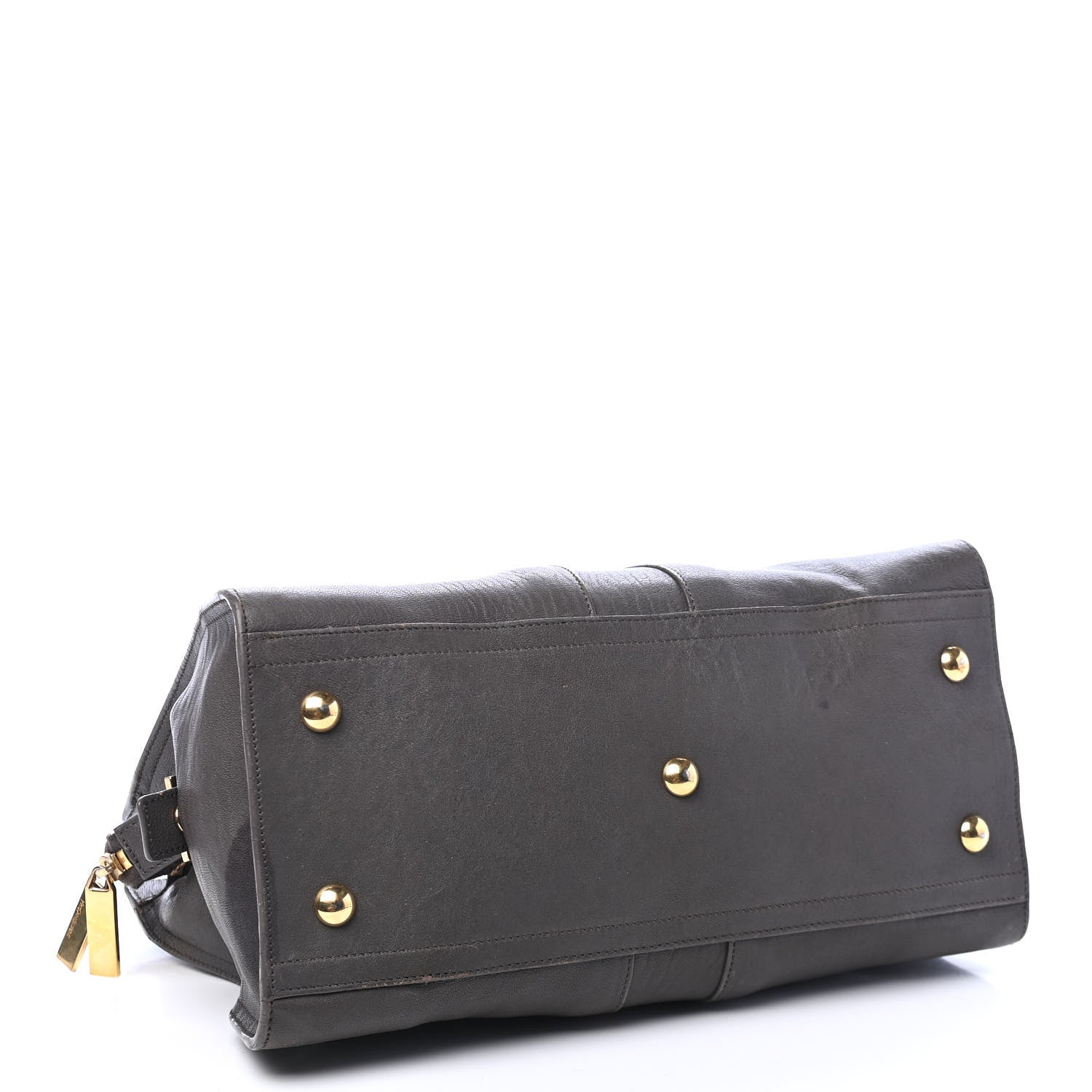 Saint Laurent Sheepskin Small Cabas ChYc Grey 3 of 10
