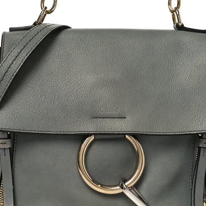 Chloe Calfskin Small Faye Day Shoulder Bag Cloudy Blue 8 of 10