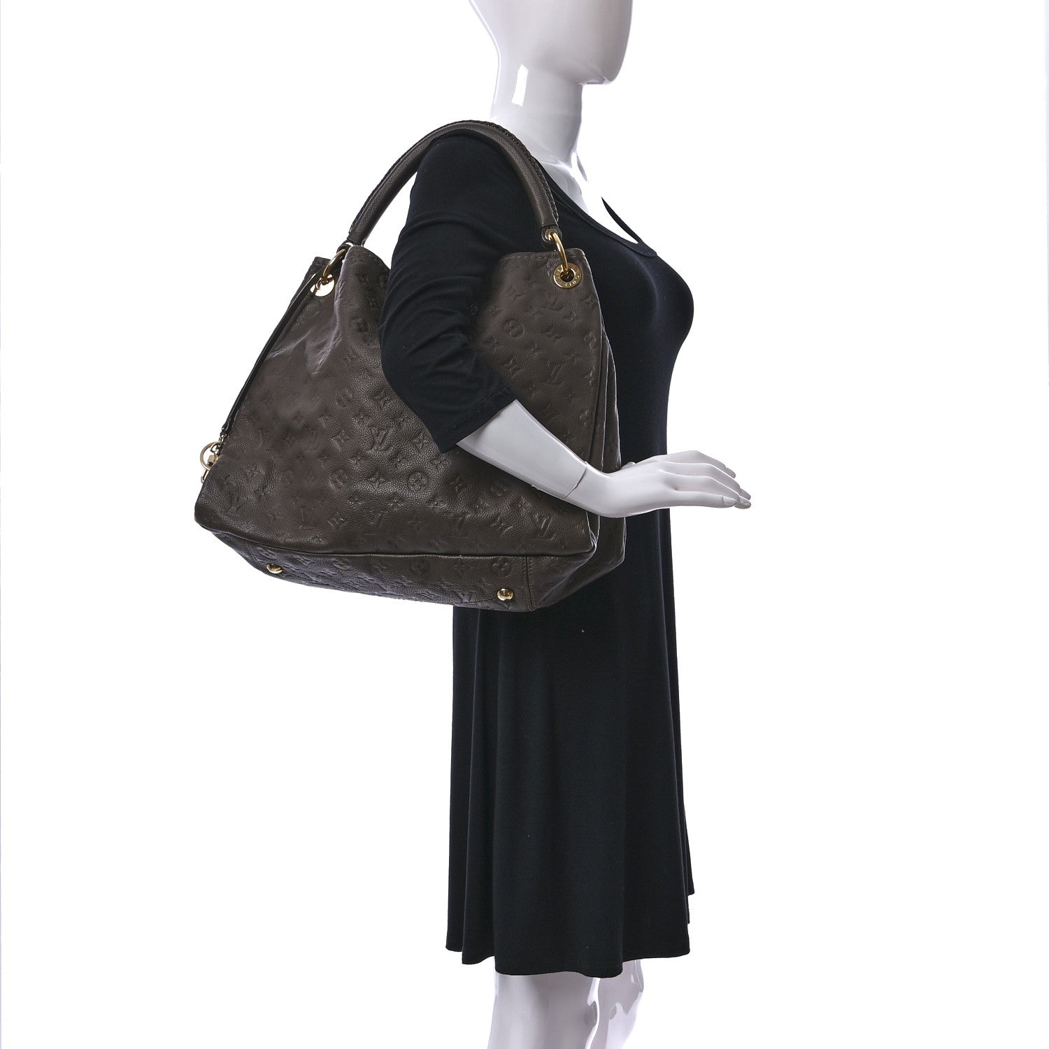 Louis Vuitton Empreinte Artsy MM Chocolate 2 of 8