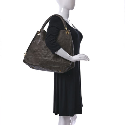 Louis Vuitton Empreinte Artsy MM Chocolate 2 of 8