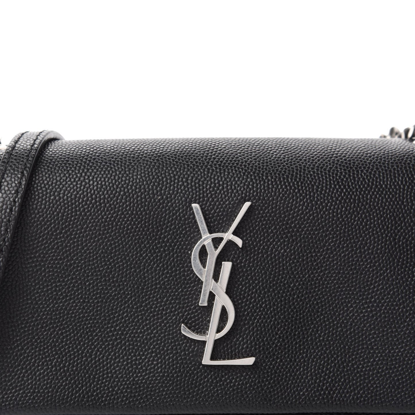 Grain De Poudre Monogram Toy West Hollywood Fold-Over Bag Black