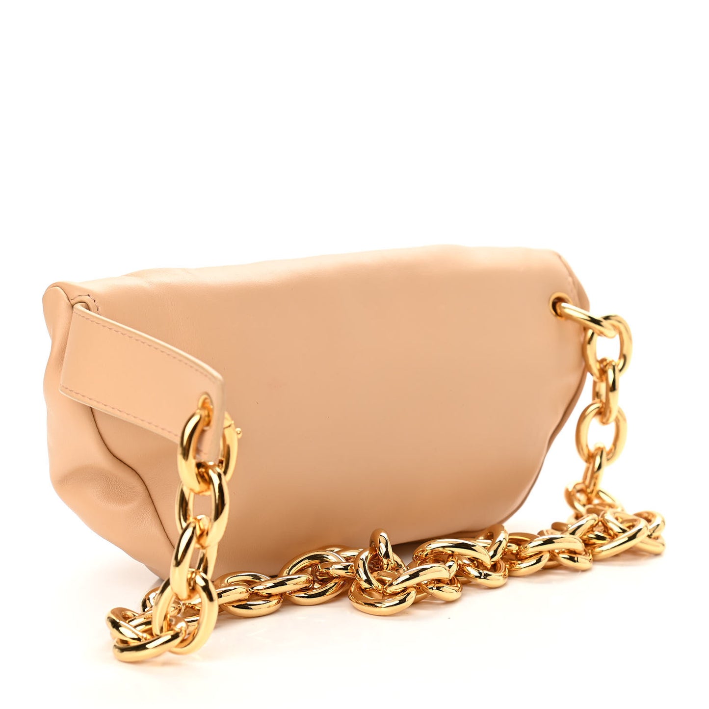 Nappa The Belt Chain Pouch Almond