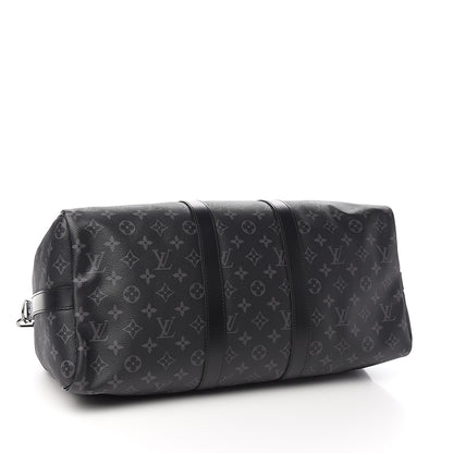 Louis Vuitton Monogram Eclipse Keepall Bandouliere 45 3 of 9