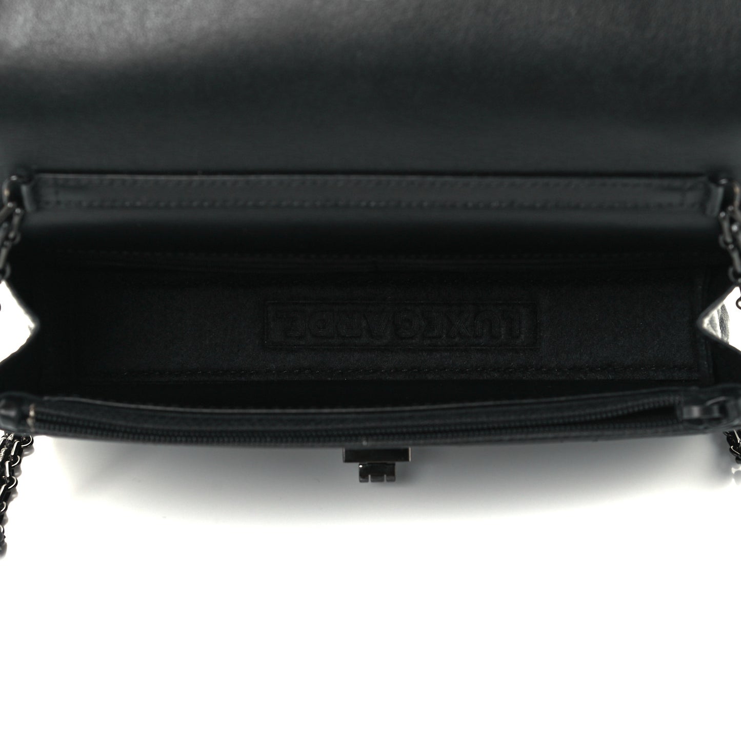 Aged Calfskin Quilted Reissue Wallet On Chain WOC So Black