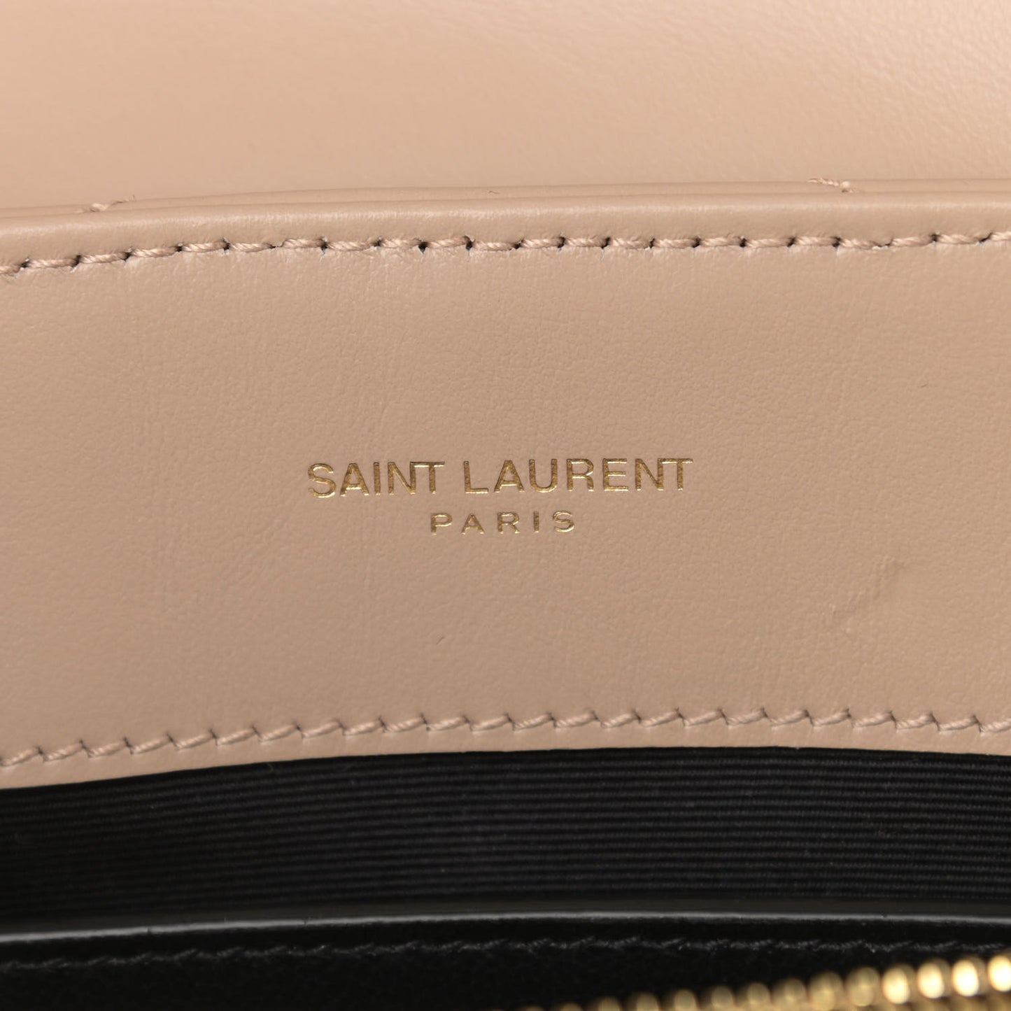 Calfskin Y Quilted Monogram Small Loulou Chain Satchel Dark Beige