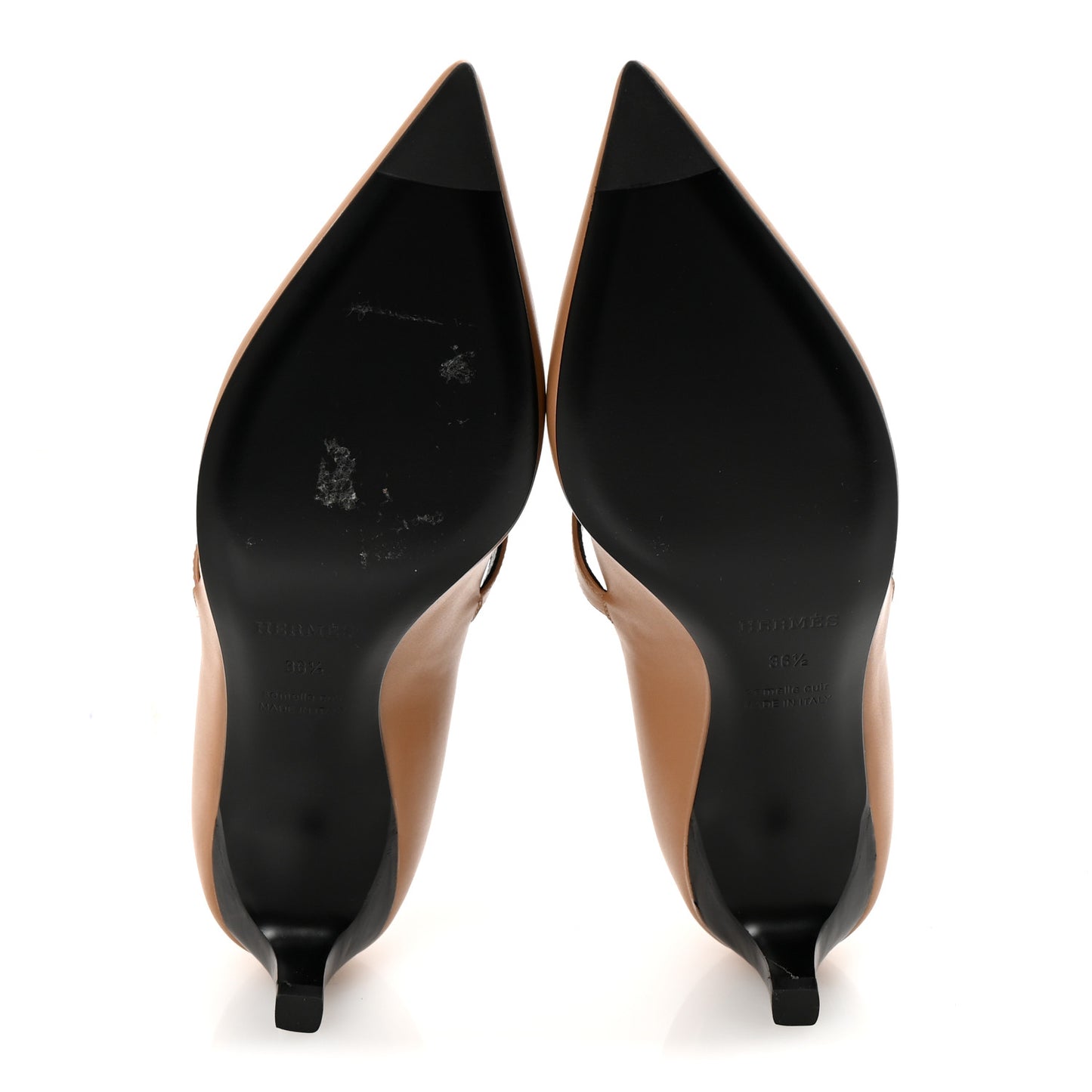 Calfskin Kiara 40 Pumps 36.5 Naturel Clair