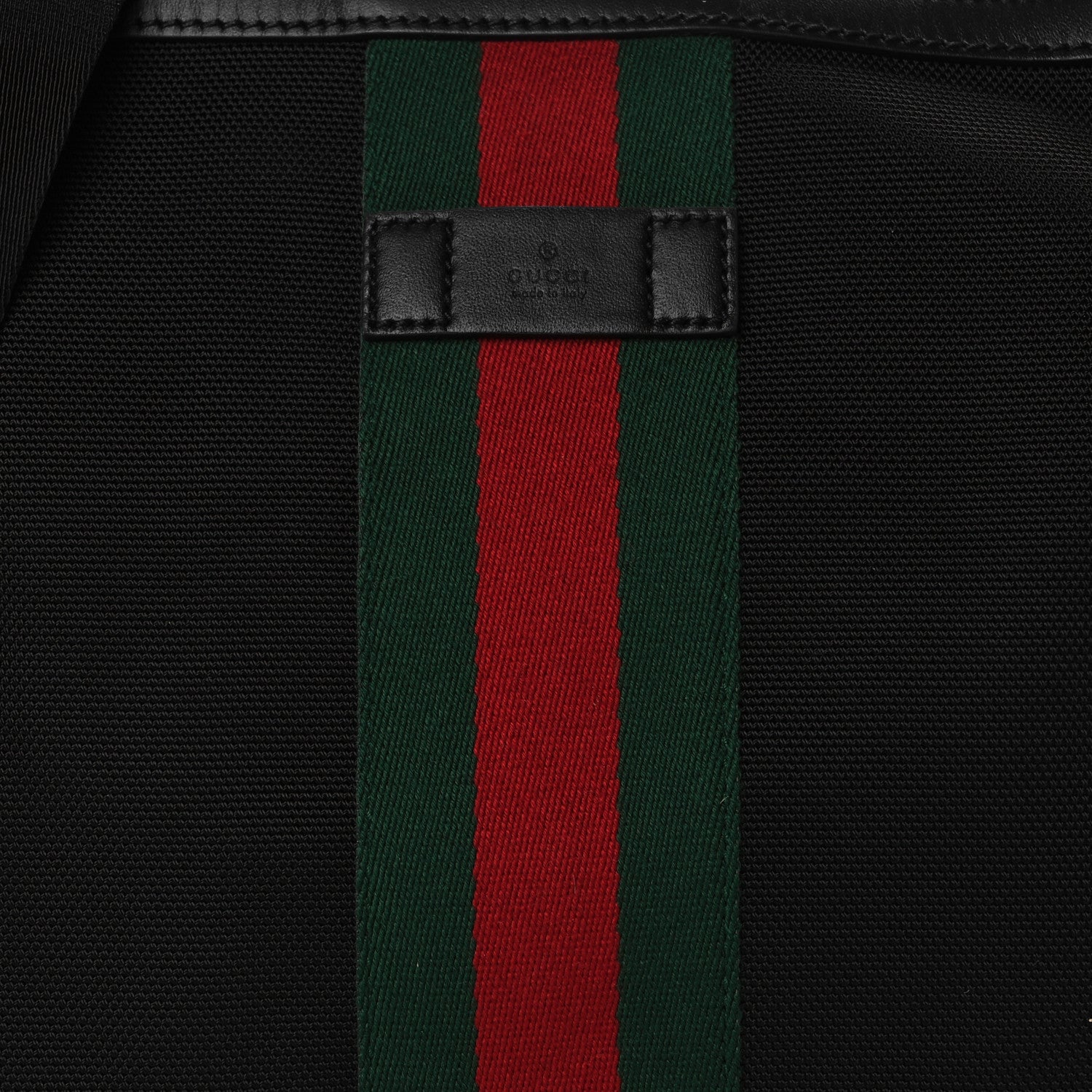 Gucci Techno Canvas Web Messenger Bag Black 8 of 10