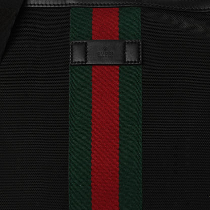 Gucci Techno Canvas Web Messenger Bag Black 8 of 10