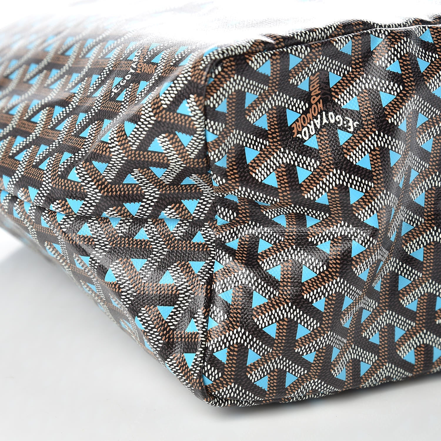 Goyard Goyardine Saint Louis Claire Voie PM Black Blue 10 of 11