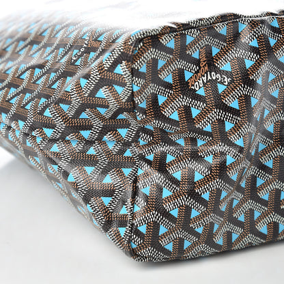 Goyard Goyardine Saint Louis Claire Voie PM Black Blue 10 of 11