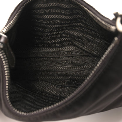 Prada Tessuto Nylon Saffiano Re-Edition 2005 Shoulder Bag Cacao 5 of 10