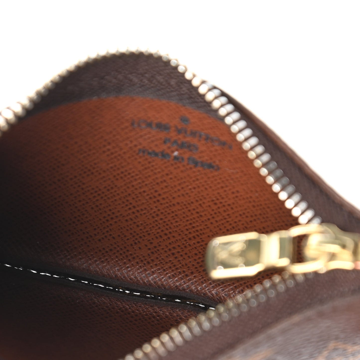 Monogram Key Pouch