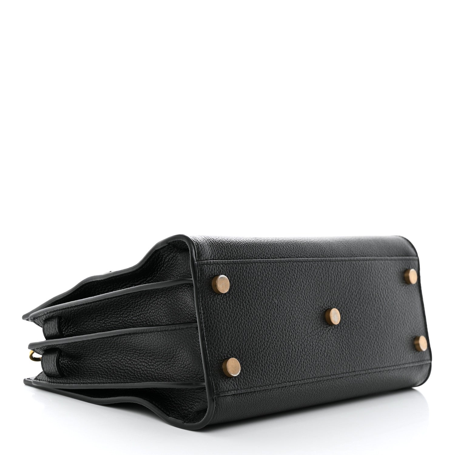 Saint Laurent Grained Calfskin Baby Sac De Jour Souple Black 5 of 12