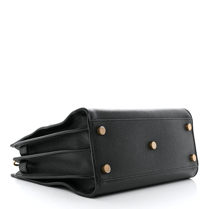 Saint Laurent Grained Calfskin Baby Sac De Jour Souple Black 5 of 12