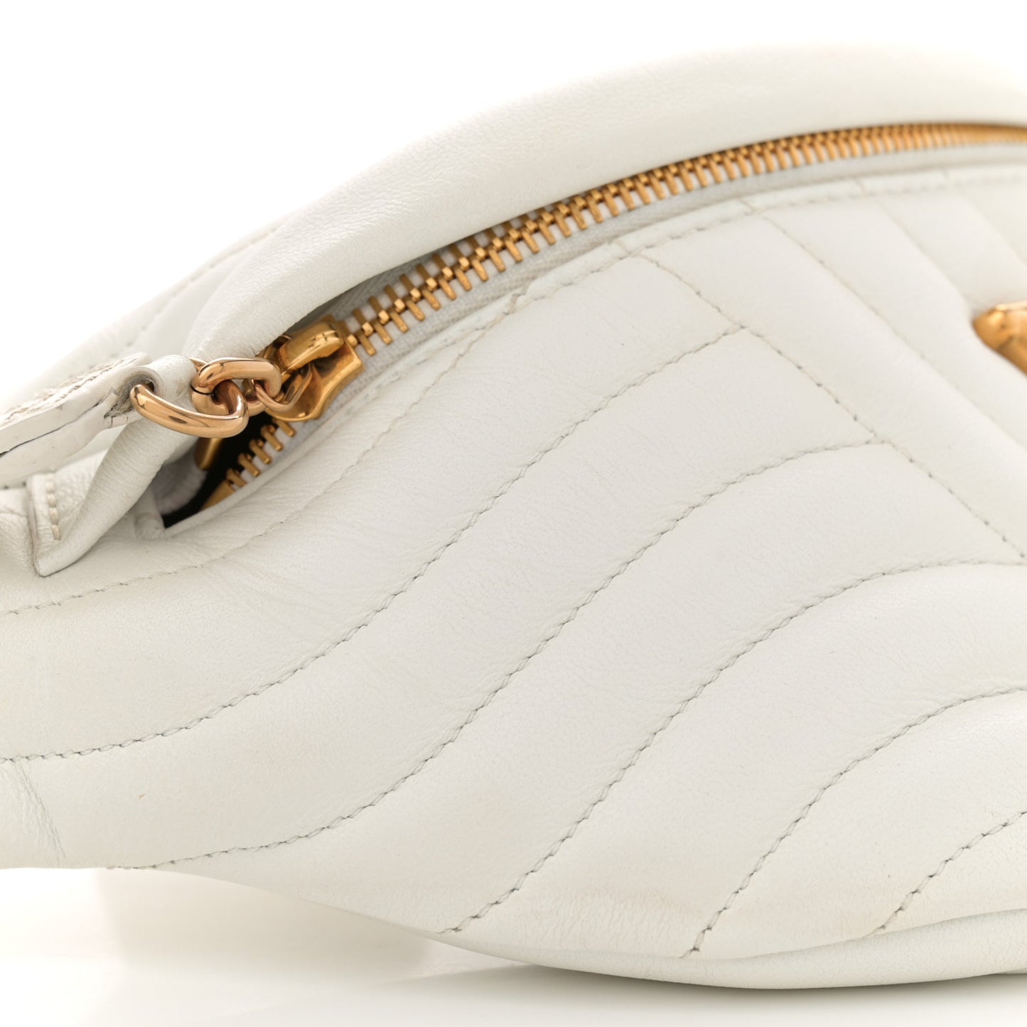 Calfskin New Wave Bumbag Snow