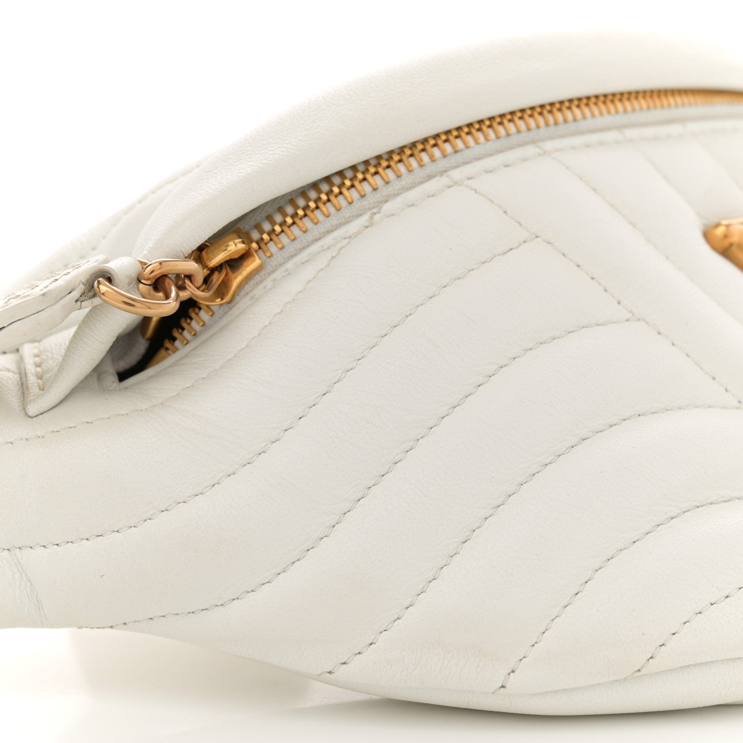 Louis Vuitton Calfskin New Wave Bumbag Snow 9 of 12