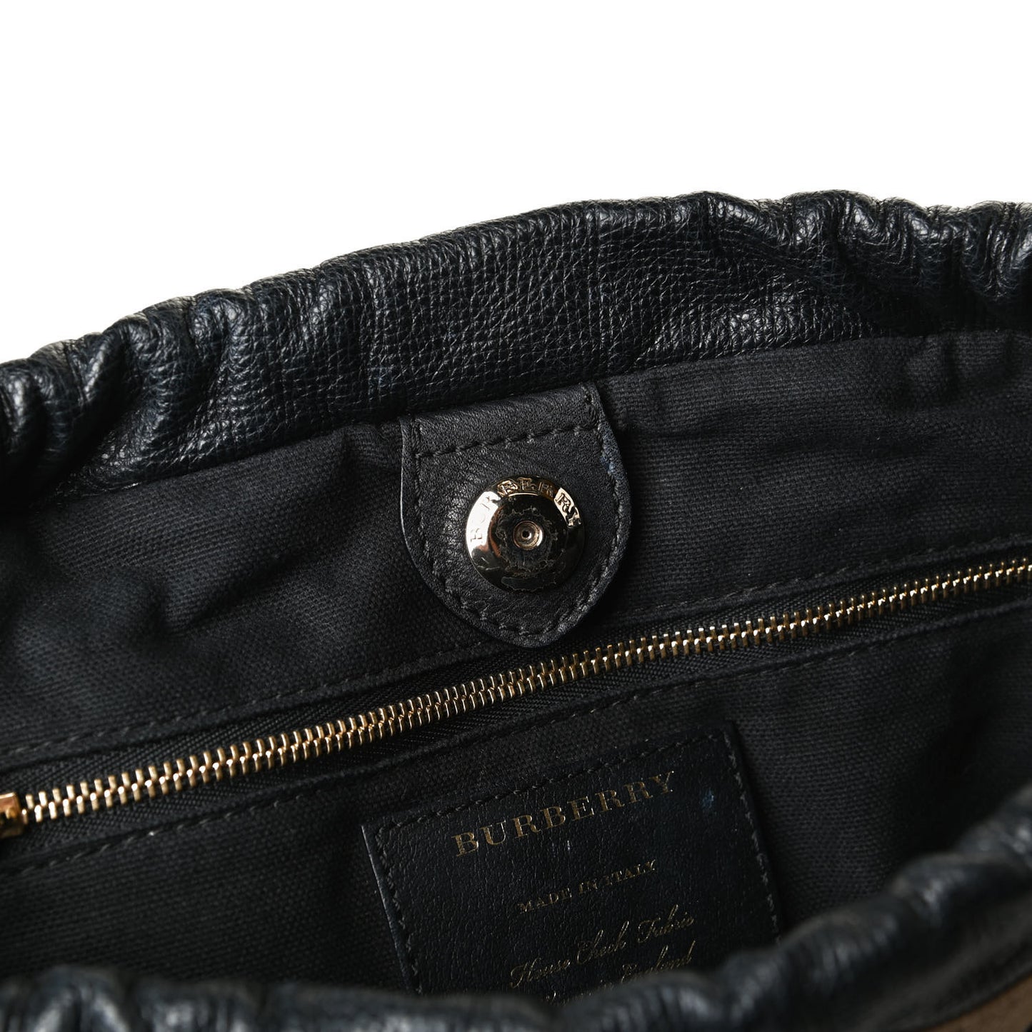 Calfskin House Check Little Crush Black