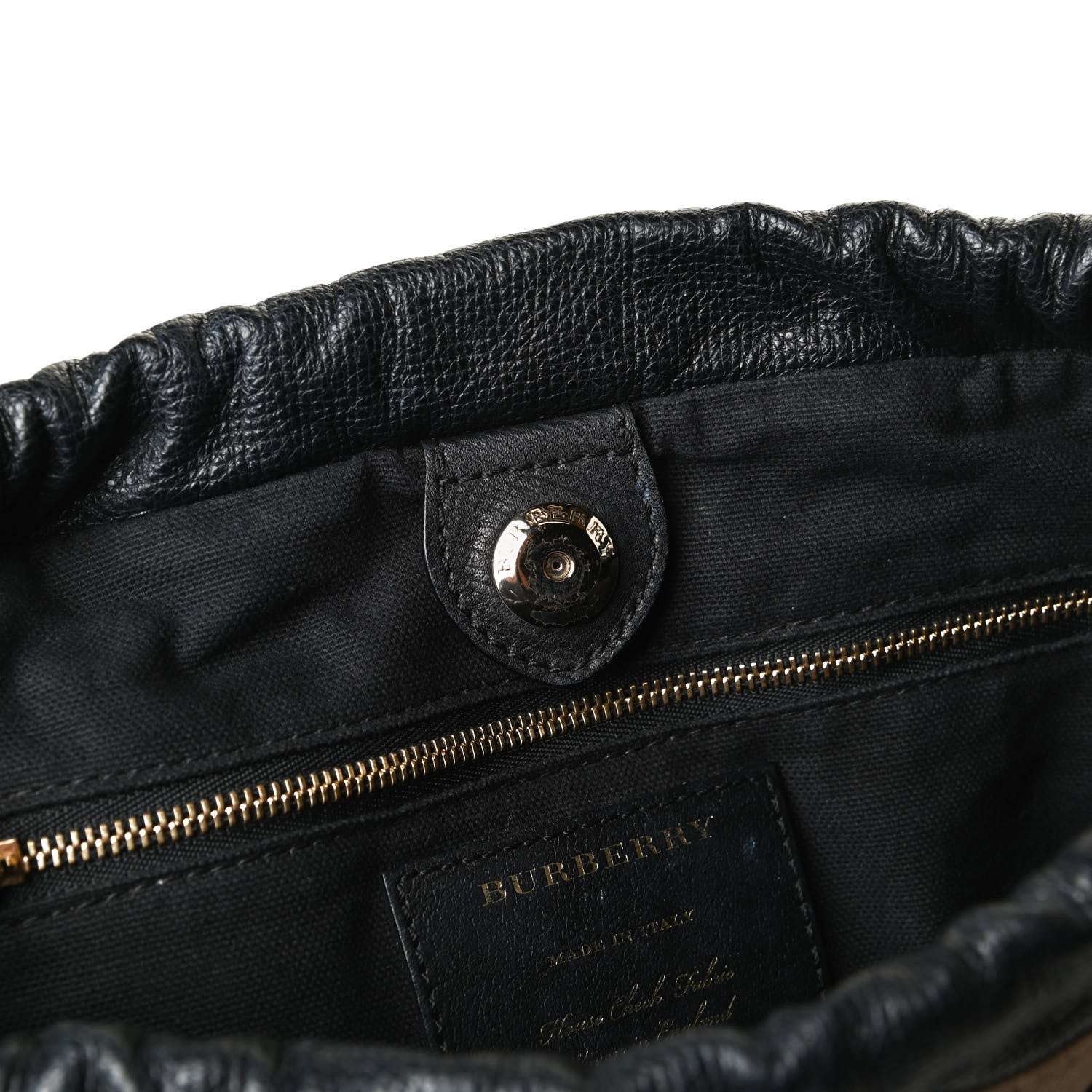 Burberry Calfskin House Check Little Crush Black 9 of 20