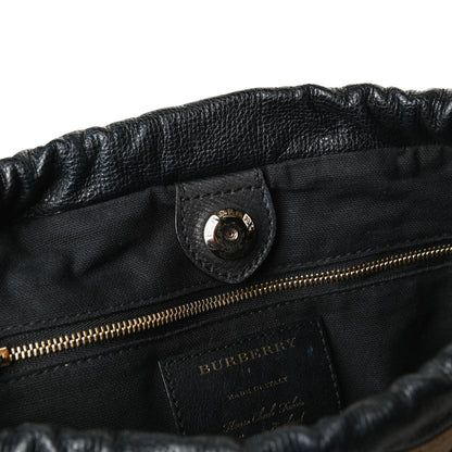 Burberry Calfskin House Check Little Crush Black 9 of 20