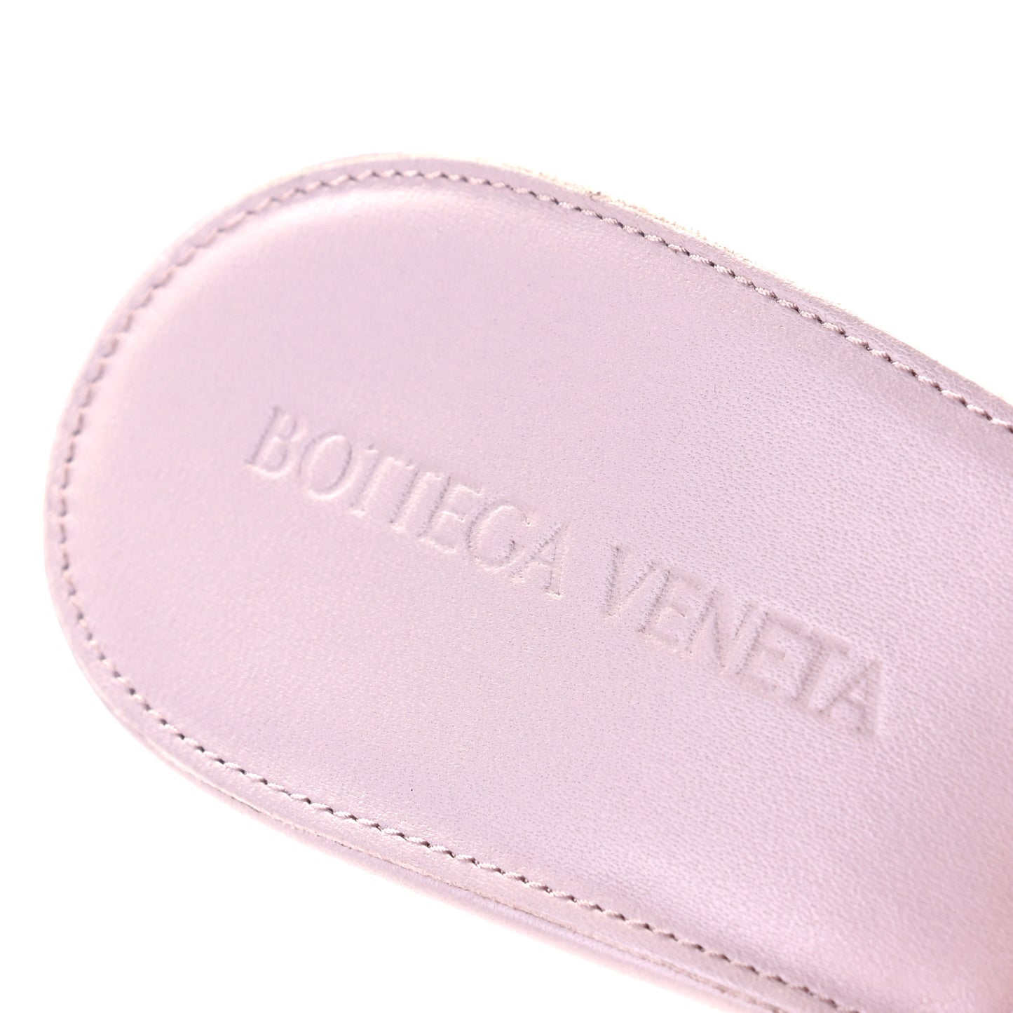 Nappa Maxi Intrecciato Lido 90mm Mule Sandals 39 Magnolia