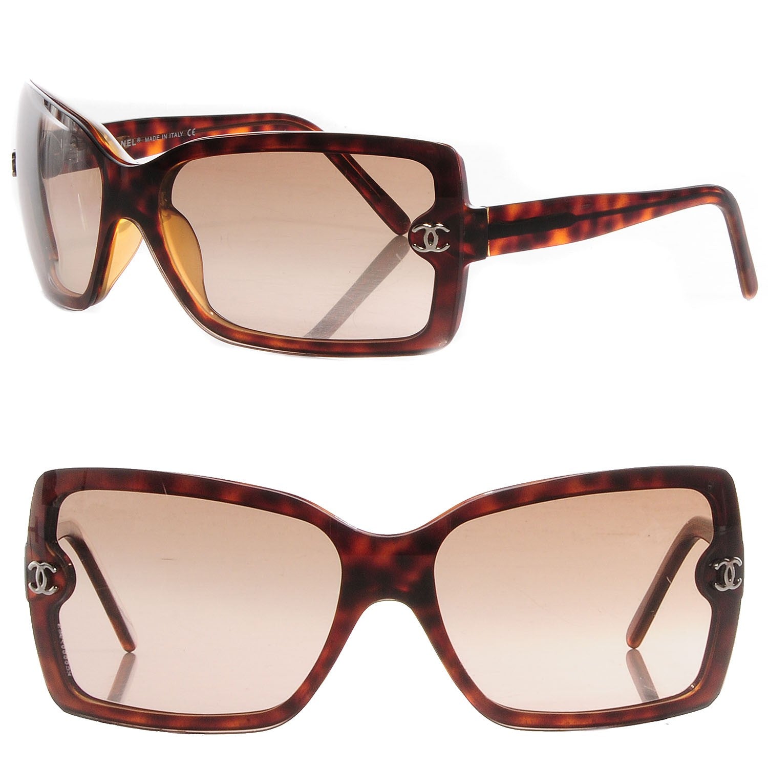 Chanel CC Logo Sunglasses 5065 Tortoise 1 of 5