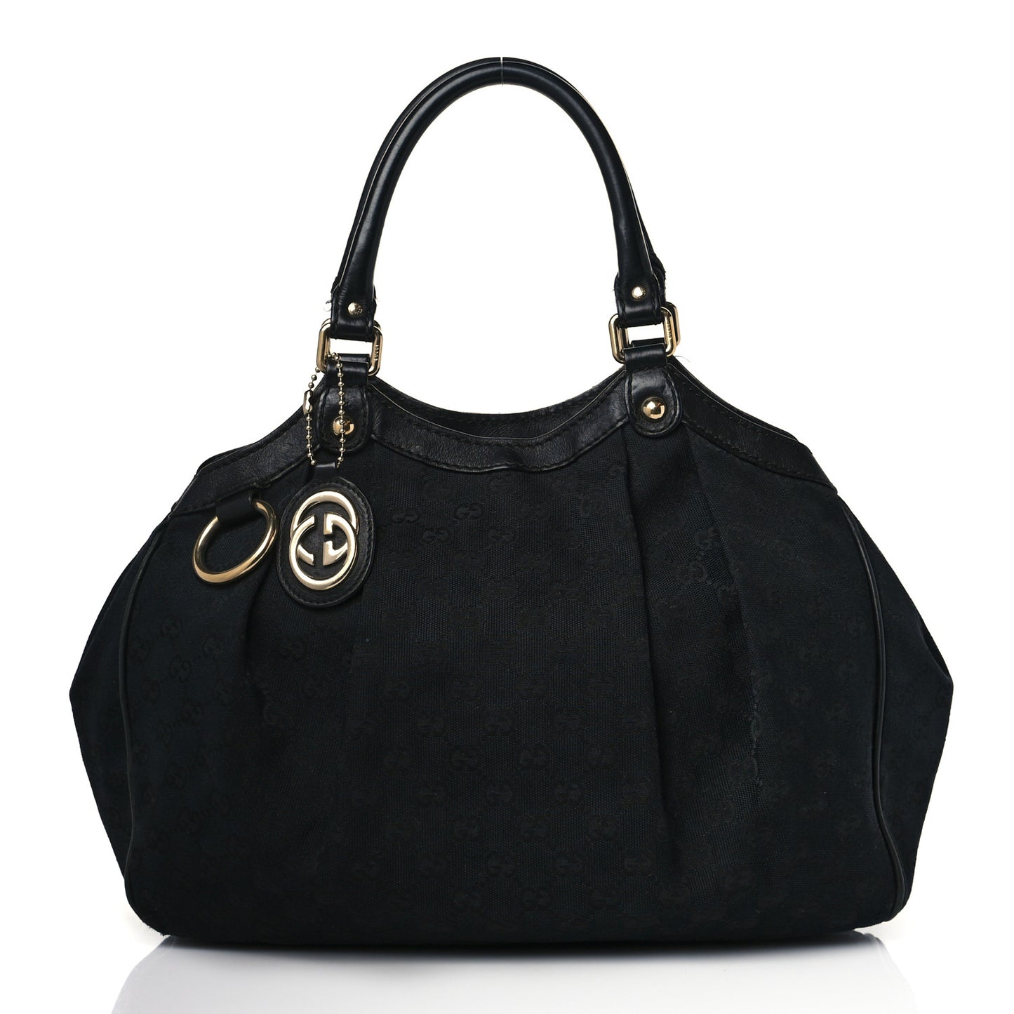 Monogram Medium Sukey Tote Black