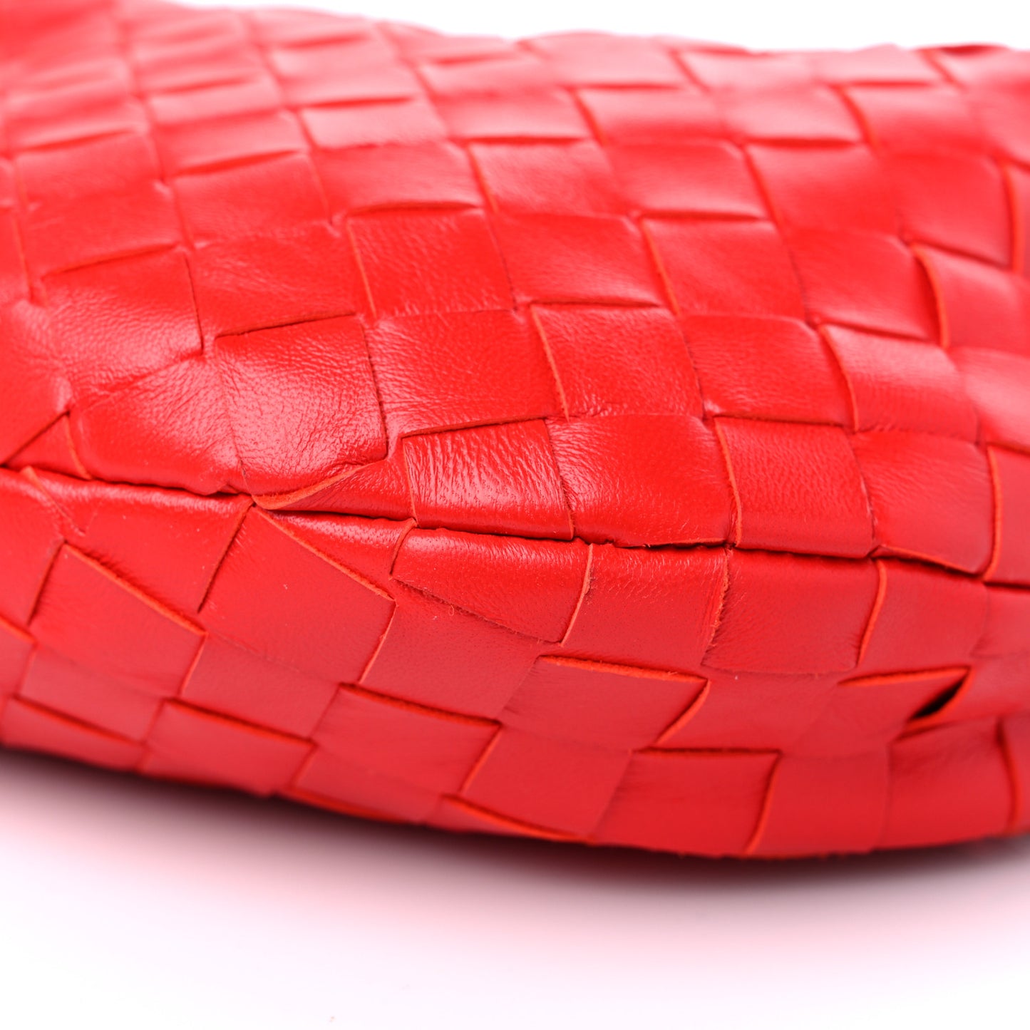 Nappa Intrecciato Mini Jodie Red