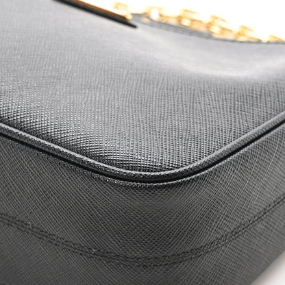 Prada Saffiano Lux Re-Edition 2005 Shoulder Bag Black 9 of 9