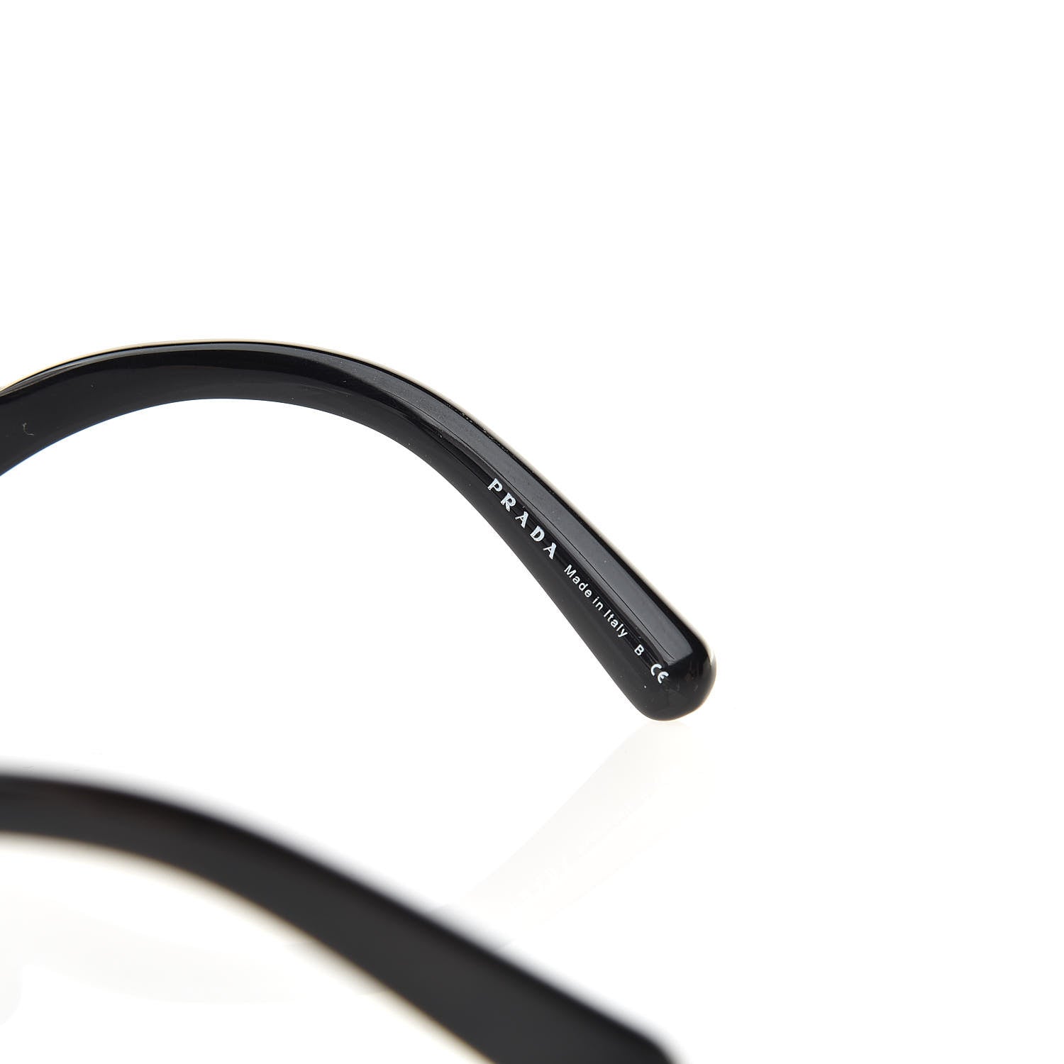 Prada Baroque Sunglasses SPR 13S Black 6 of 8
